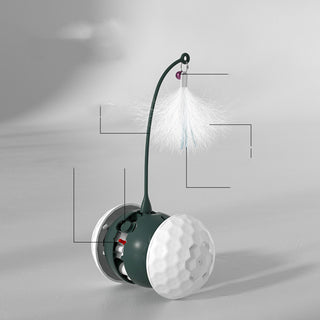 Open view of intelligent bite-resistant cat toy