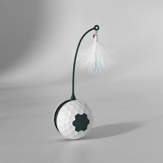White intelligent bite-resistant cat toy